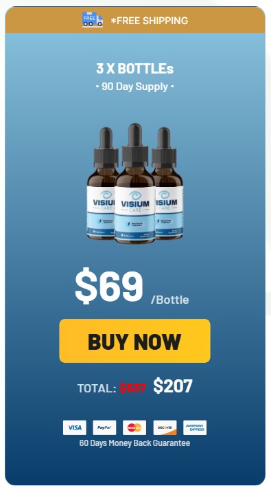 VisiumCare 3 Bottle Price