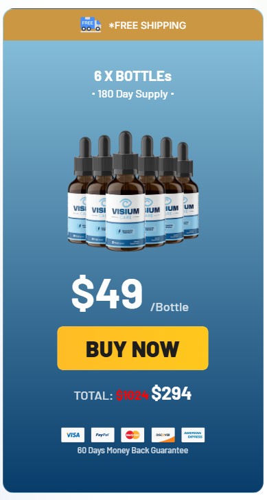 VisiumCare 6 Bottle Price